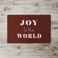Joy To The World 27x18 Floor Mat -Michaels Shop D518548S 2