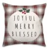 Joyful Merry Blessed 18x18 Throw Pillow -Michaels Shop D518563S 1