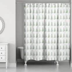 Doodle Tree Shower Curtain -Michaels Shop D518566S 2