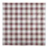 Red Gray Plaid 58x58 Tablecloth -Michaels Shop D518584S 1