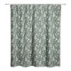 Designs Direct Sage Christmas 71" X 74" Shower Curtain