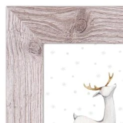 Designs Direct 14" X 11" Snow Reindeers Western White Framed Print 9 Designs Direct 14" X 11" Snow Reindeers Western White Framed Print -Michaels Shop D518645S 3