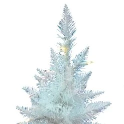 2.5ft. Pre-Lit Sparkle White Spruce Artificial Christmas Tree, Warm White Lights 10 2.5ft. Pre-Lit Sparkle White Spruce Artificial Christmas Tree, Warm White Lights -Michaels Shop D522190S 3