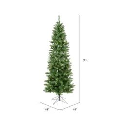 9.5ft. Pre-Lit Salem Pine Artificial Christmas Tree, Warm White Dura-Lit® LED Lights -Michaels Shop D522201S 4