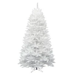 8.5ft. Unlit Sparkle White Spruce Artificial Christmas Tree -Michaels Shop D522213S 1 1