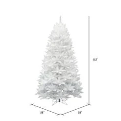 8.5ft. Unlit Sparkle White Spruce Artificial Christmas Tree -Michaels Shop D522213S 4