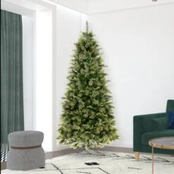 7.5ft. Unlit Cashmere Artificial Christmas Tree -Michaels Shop D522222S 2