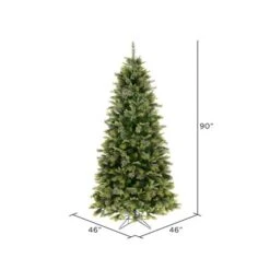 7.5ft. Unlit Cashmere Artificial Christmas Tree -Michaels Shop D522222S 4