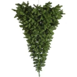 6ft. Unlit American Upside Down Artificial Christmas Tree