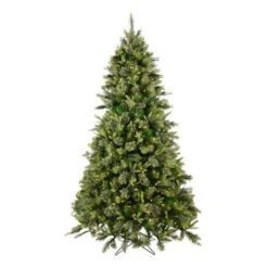 8.5ft. Pre-Lit Cashmere Pine Artificial Christmas Tree, Warm White Dura-Lit® LED Lights