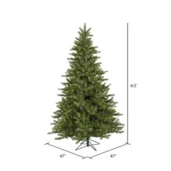 6.5ft. Pre-Lit King Spruce Artificial Christmas Tree, Warm White Dura-Lit® LED Lights -Michaels Shop D522292S 4