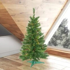 3.5ft. Pre-Lit Imperial Pine Artificial Christmas Tree, Multicolor Dura-Lit® Lights 8 3.5ft. Pre-Lit Imperial Pine Artificial Christmas Tree, Multicolor Dura-Lit® Lights -Michaels Shop D522492S 2