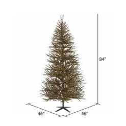 7ft. Pre-Lit Vienna Twig Artificial Christmas Tree, Clear Lights -Michaels Shop D522536S 3