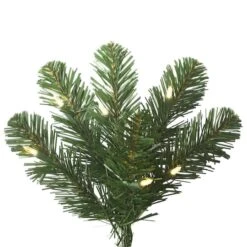 8.5ft. Pre-Lit Slim Oregon Fir Artificial Christmas Tree, Warm White LED Lights -Michaels Shop D522550S 3