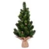 19" Unlit Spruce Sapling Artificial Christmas Tree In Burlap Base -Michaels Shop D522631S 1