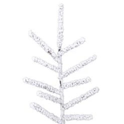 7.5ft. Unlit Flocked Stick Pine Artificial Christmas Tree -Michaels Shop D522685S 3