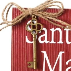 10" Santa’s Key Door Sign -Michaels Shop D531299S 3