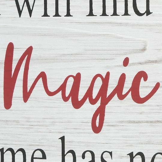 16" Santa’s Key Tabletop Sign 7 16" Santa’s Key Tabletop Sign - Image 5