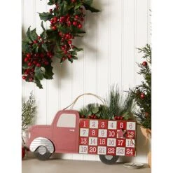 DII® Christmas Tree Truck Advent Calendar -Michaels Shop D540035S 4