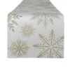 DII® 72'' Snowflake Sparkle Printed Table Runner -Michaels Shop D540130S 1