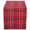 DII® 72" Tartan Holly Plaid Table Runner 2 DII® 72" Tartan Holly Plaid Table Runner -Michaels Shop D540139S 1
