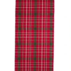 DII® 72" Tartan Holly Plaid Table Runner -Michaels Shop D540139S 3