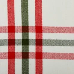 DII® 108" Jolly Tree Collection Nutcracker Plaid Table Runner -Michaels Shop D540143S 2