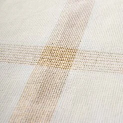 DII® 120" Gold Lurex Plaid Tablecloth -Michaels Shop D540150S 3