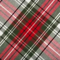 DII® 70" Round Christmas Plaid Tablecloth 9 DII® 70" Round Christmas Plaid Tablecloth -Michaels Shop D540167S 4