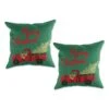 DII® Merry Christmas Truck Embroidered Pillow Cover Set -Michaels Shop D540193S 1