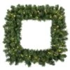 30" Clear Dura-Lit® Square Grand Teton Pine Wreath -Michaels Shop D575195S 1