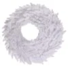 24" White Fir Wreath