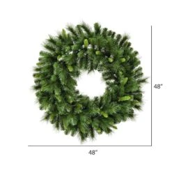 48" Unlit Bangor Mixed Pine Artificial Christmas Wreath -Michaels Shop D575332S 3