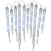 Crystal Icicles With LED Lights Decoration -Michaels Shop D619772S 1