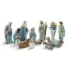 Glitzhome® Oversized Deluxe Blue Resin Nativity Figurine Set -Michaels Shop D652338S 1