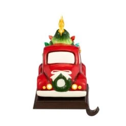Red Truck Illuminated Stocking Hanger -Michaels Shop D657833S 2