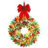 17" Nostalgic LED Bulb Wreath -Michaels Shop D657840S 1