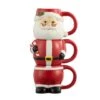 12oz. Santa Stacking Mug Set -Michaels Shop D657896S 1
