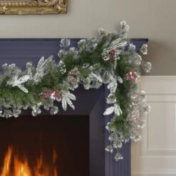 9ft. Decorated Garland 11 9ft. Decorated Garland -Michaels Shop D659582S 4