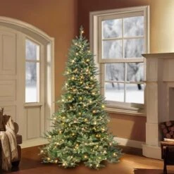 6.5ft. Pre-Lit Royal Majestic Douglas Fir Artificial Christmas Tree, Clear Lights 8 6.5ft. Pre-Lit Royal Majestic Douglas Fir Artificial Christmas Tree, Clear Lights -Michaels Shop D659620S 3