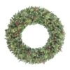 6ft. Pre-Lit LED Rocky Mountain Spruce Wreath -Michaels Shop D659627S 1