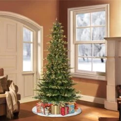 9ft. Pre-Lit Aspen Fir Artificial Christmas Tree, Clear Lights 9 9ft. Pre-Lit Aspen Fir Artificial Christmas Tree, Clear Lights -Michaels Shop D659638S 3