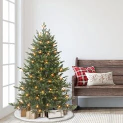 4.5ft. Pre-Lit Royal Majestic Douglas Fir Artificial Christmas Tree, Clear Lights -Michaels Shop D659648S 3