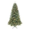 7.5ft. Pre-Lit Monterey Spruce Artificial Christmas Tree, Clear Incandescent Lights 2 7.5ft. Pre-Lit Monterey Spruce Artificial Christmas Tree, Clear Incandescent Lights -Michaels Shop D659691S 1