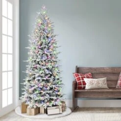 7.5ft. Pre-Lit Northern Fir Artificial Christmas Tree, Color-Select LED Lights -Michaels Shop D659726S 3