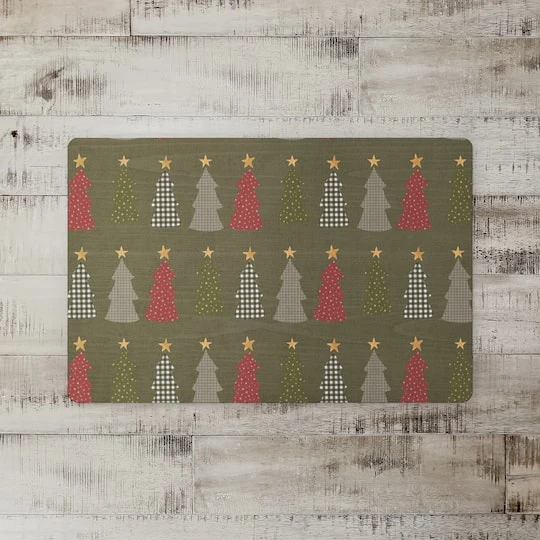 Green Tree Pattern Floor Mat 5 Green Tree Pattern Floor Mat - Image 3