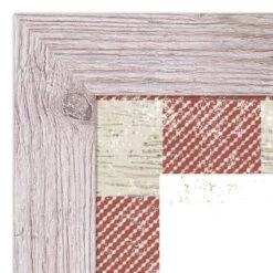 Red Buffalo Check Holiday Phrases Print In Western White Frame -Michaels Shop D662574S 3