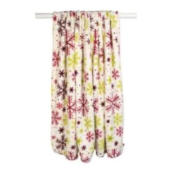 DII® Holiday 2-Pack Snowflake Plush Fleece Blanket -Michaels Shop D662962S 3