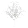 Melrose White Glitter Bush, 6ct. -Michaels Shop D663555S 1