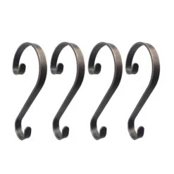 Haute Decor Stocking Scrolls® Weathered Bronze Stocking Holders, 4ct. 5 Haute Decor Stocking Scrolls® Weathered Bronze Stocking Holders, 4ct. -Michaels Shop D665847S 1 1